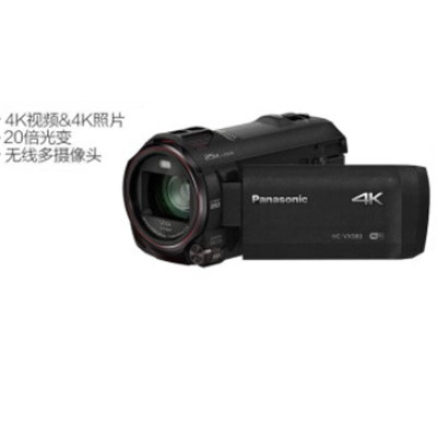 松下 VX980 通用攝像機(jī) ，4K像素、20倍光學(xué)變焦